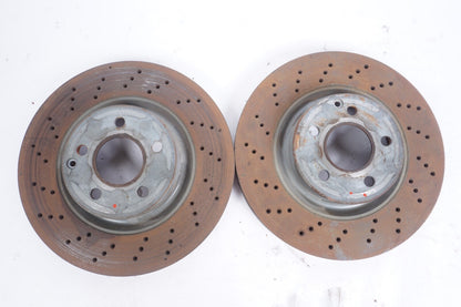 03-06 Mercedes R230 SL500 SL600 Front Left & Right Brake Rotors Disc OEM