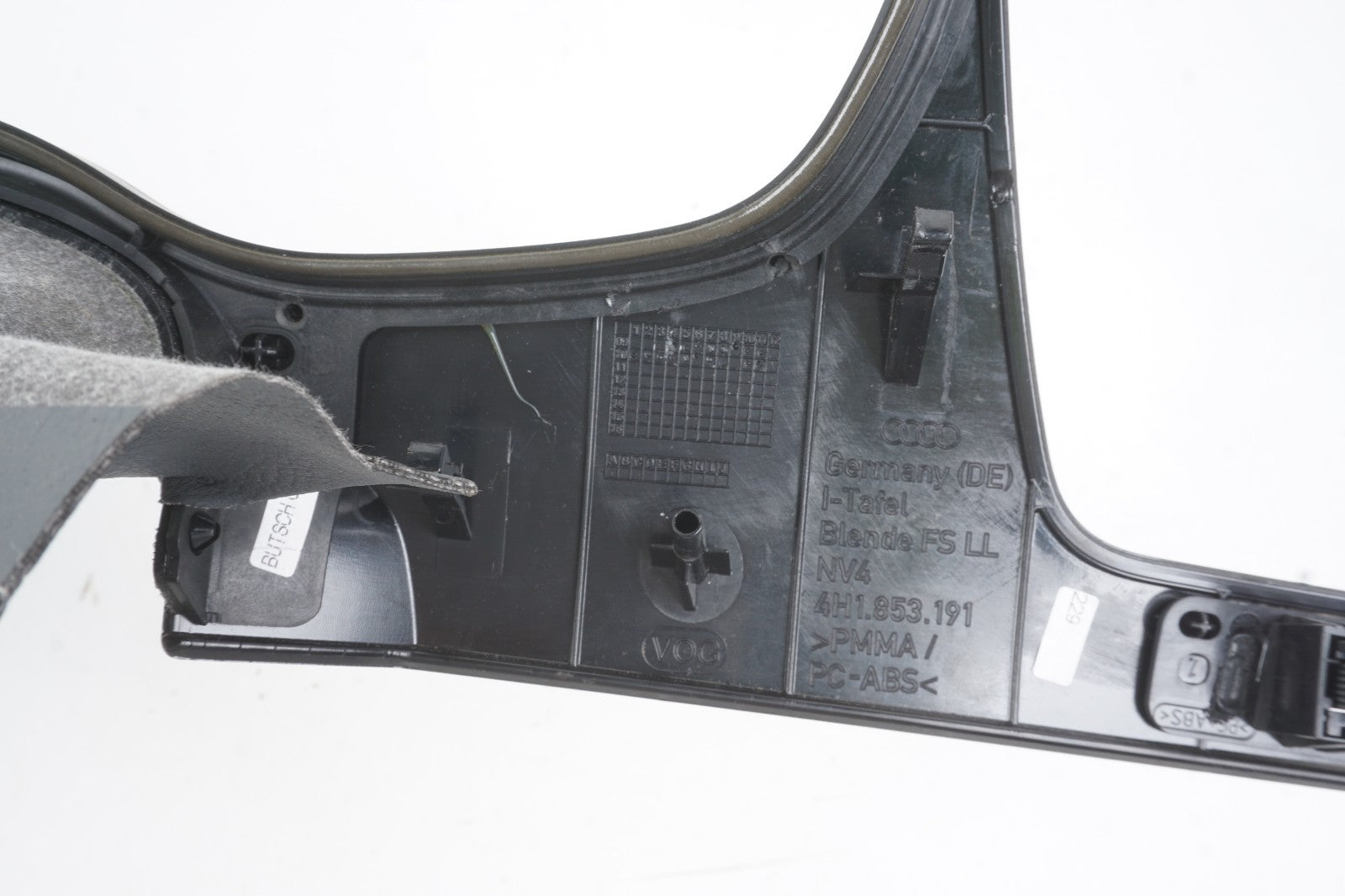 2011-2017 Audi D4 A8 A8L Front Dashboard Panel Speedometer Surround Trim OEM