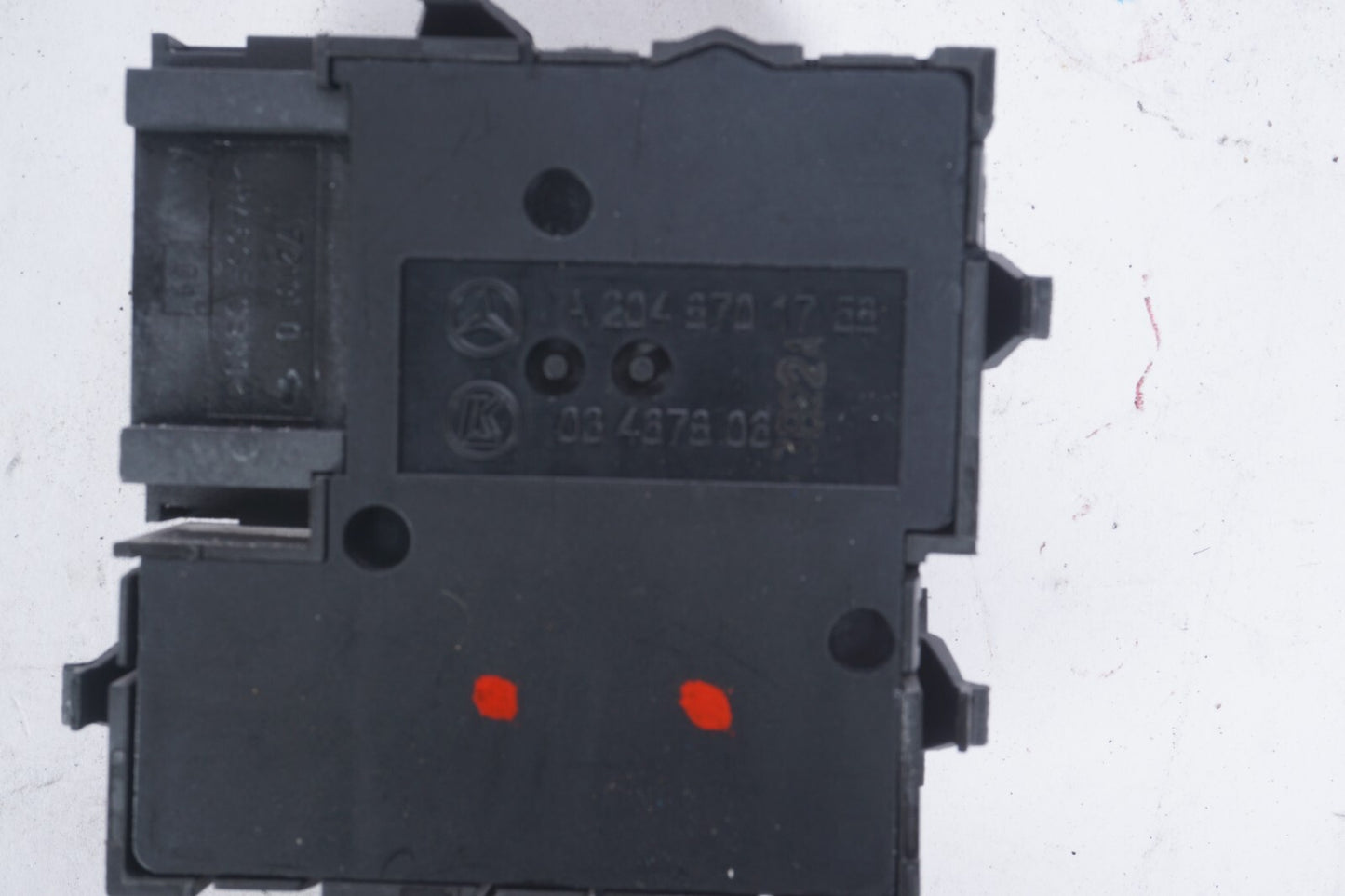 08-14 Mercedes C250 C300 C350 Front Right Passenger Seat Control Switch  OEM