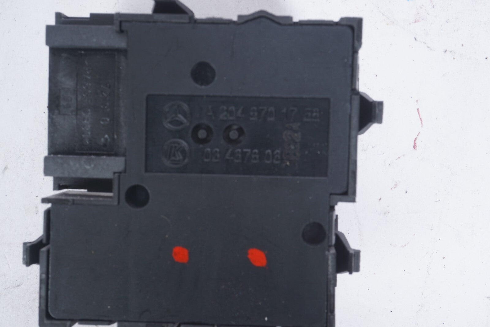 08-14 Mercedes C250 C300 C350 Front Right Passenger Seat Control Switch  OEM