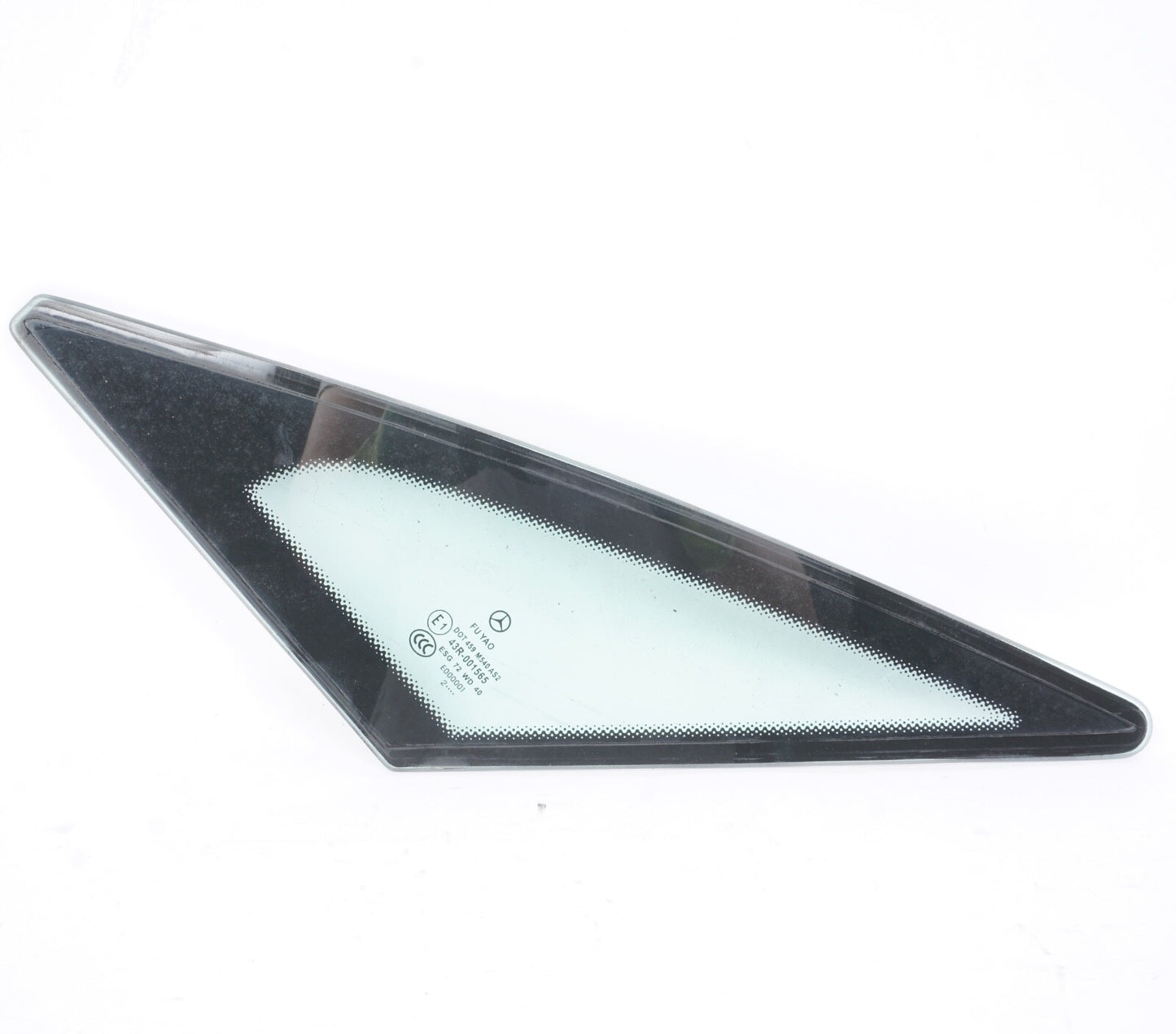 10-17 Mercedes W207 E350 E550 Coupe Rear Right Side Quarter Window Glass OEM