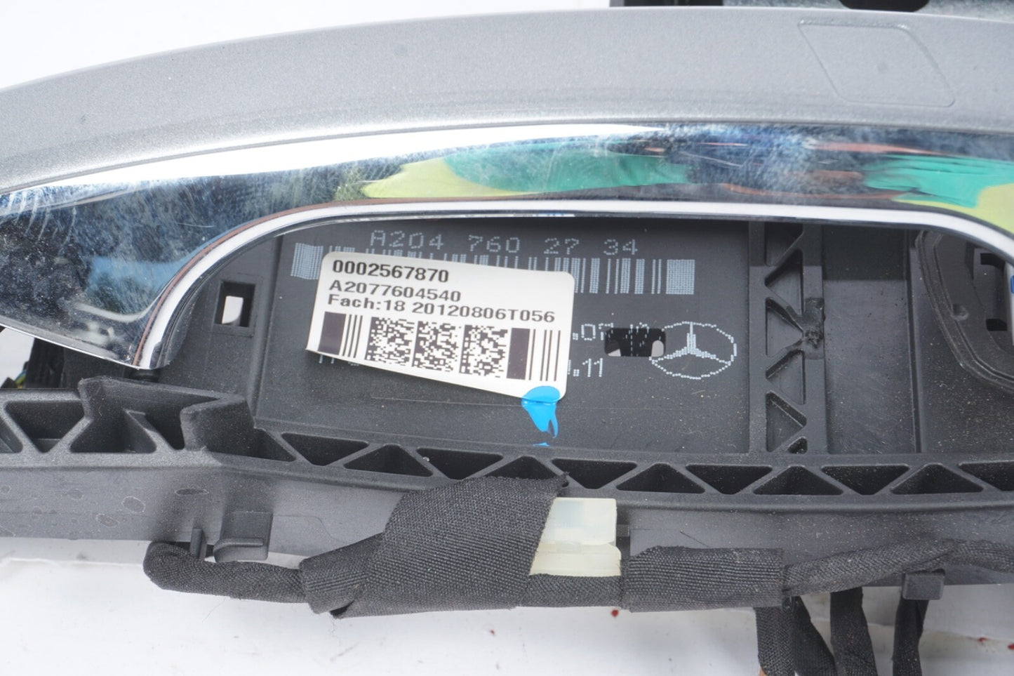 10-17 Mercedes W207 E350 E550 Right Side Exterior Door Handle Keyless Go OEM