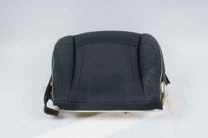 11-20 BENTLEY MULSANNE FRONT RIGHT SIDE SEAT LEATHER BUTTOM CUSHION BLUE