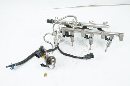 2014 - 2017 MASERATI QUATTROPORTE 3.0L FUEL RAIL W/ INJECTORS OEM 51K