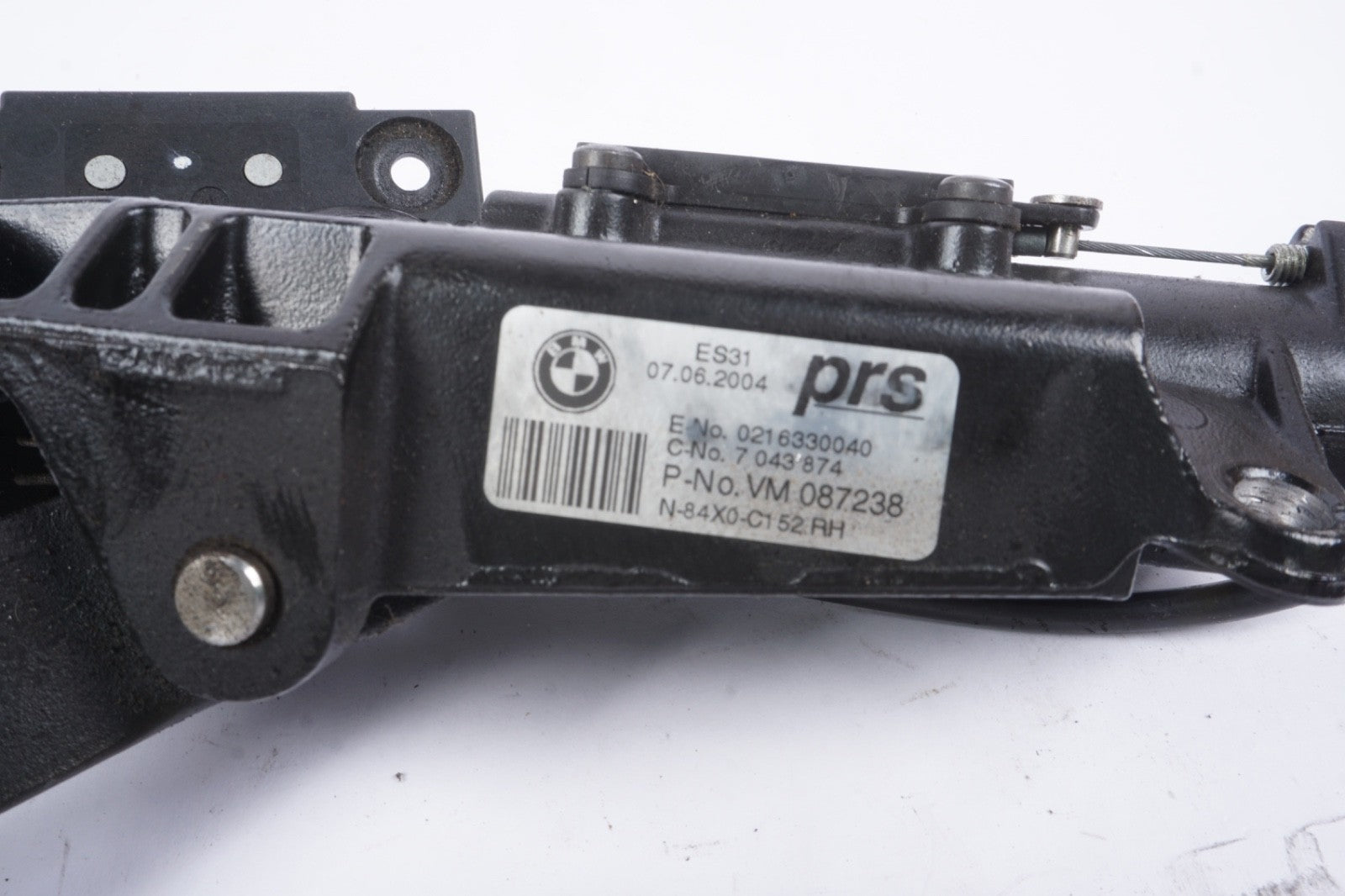 03-08 BMW E85 Z4 RIGHT PASSENGER SIDE TOP LOCK LATCH MECHANISM 7043874 OEM