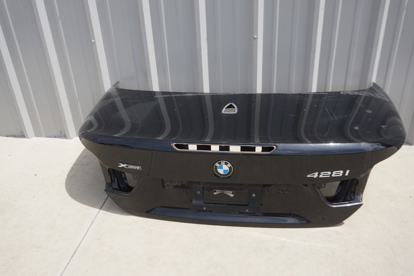 2014 - 2020 BMW 428i 435i 440i CONVERTIBLE TRUNK Lid OEM F32 F33 Black