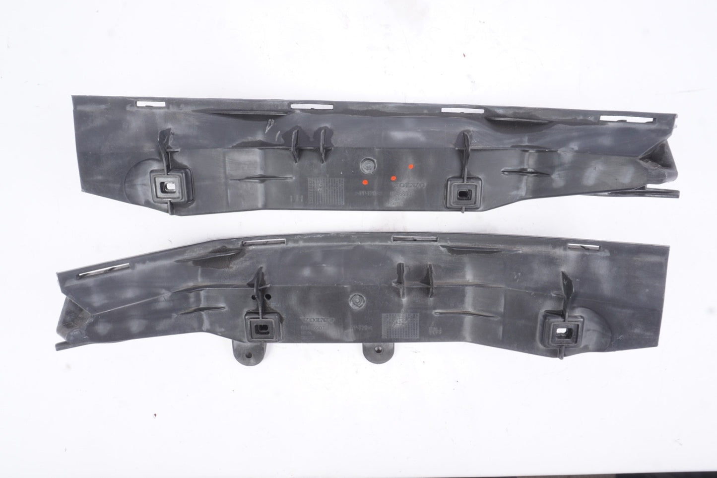 2006-2013 VOLVO C70 REAR BUMPER SUPPORT BRACKET RIGHT & LEFT SET OEM