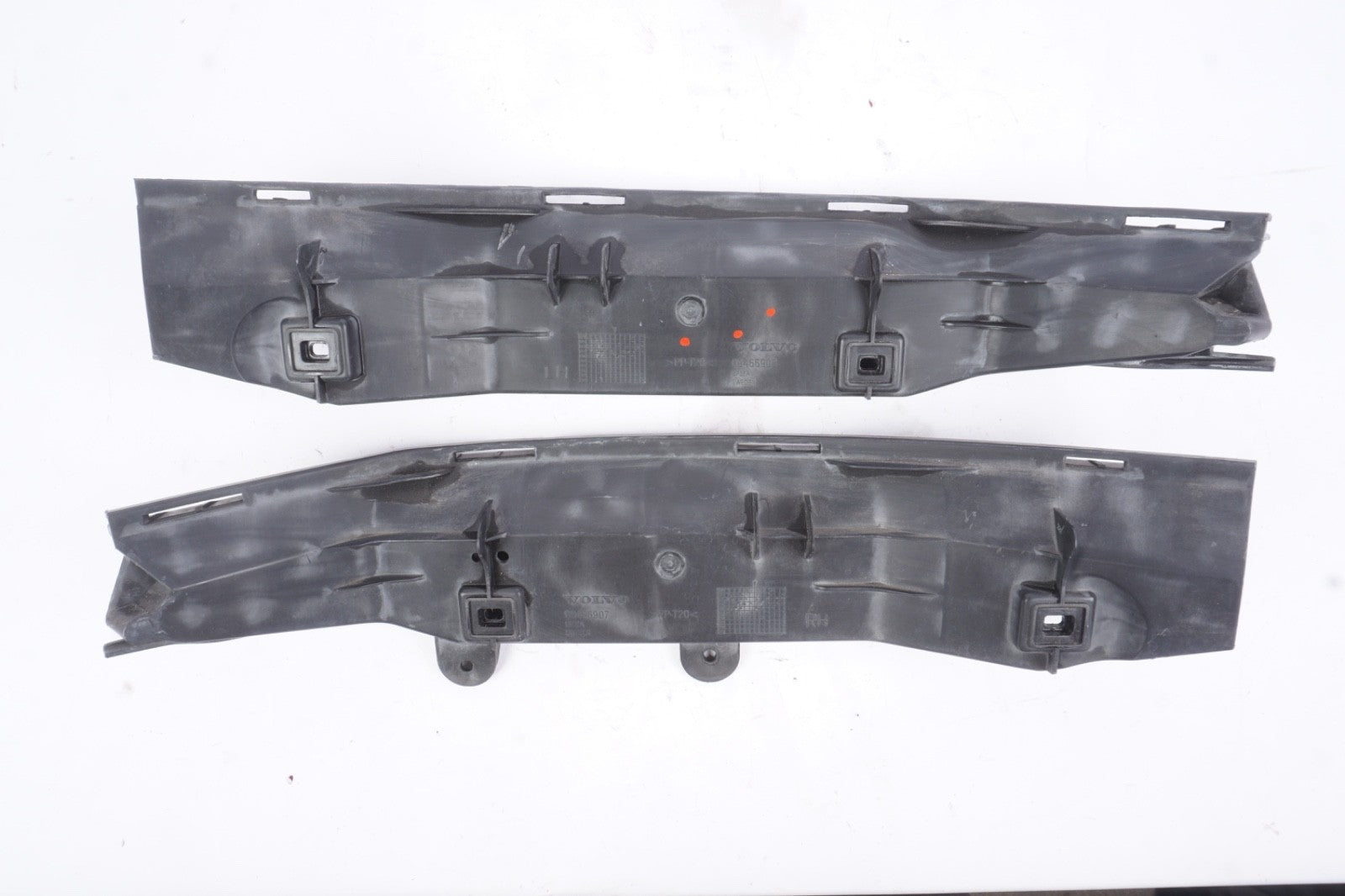2006-2013 VOLVO C70 REAR BUMPER SUPPORT BRACKET RIGHT & LEFT SET OEM