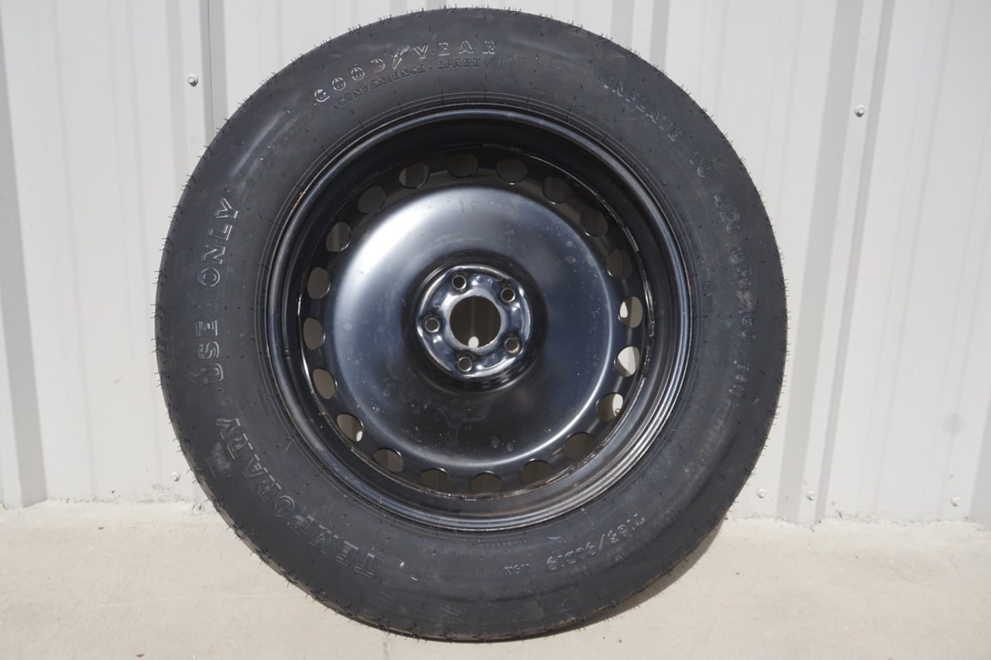 2013 - 2019 Mercedes GL450 Emergency Spare Tire Wheel Donut Rim T165/90 D19 OEM