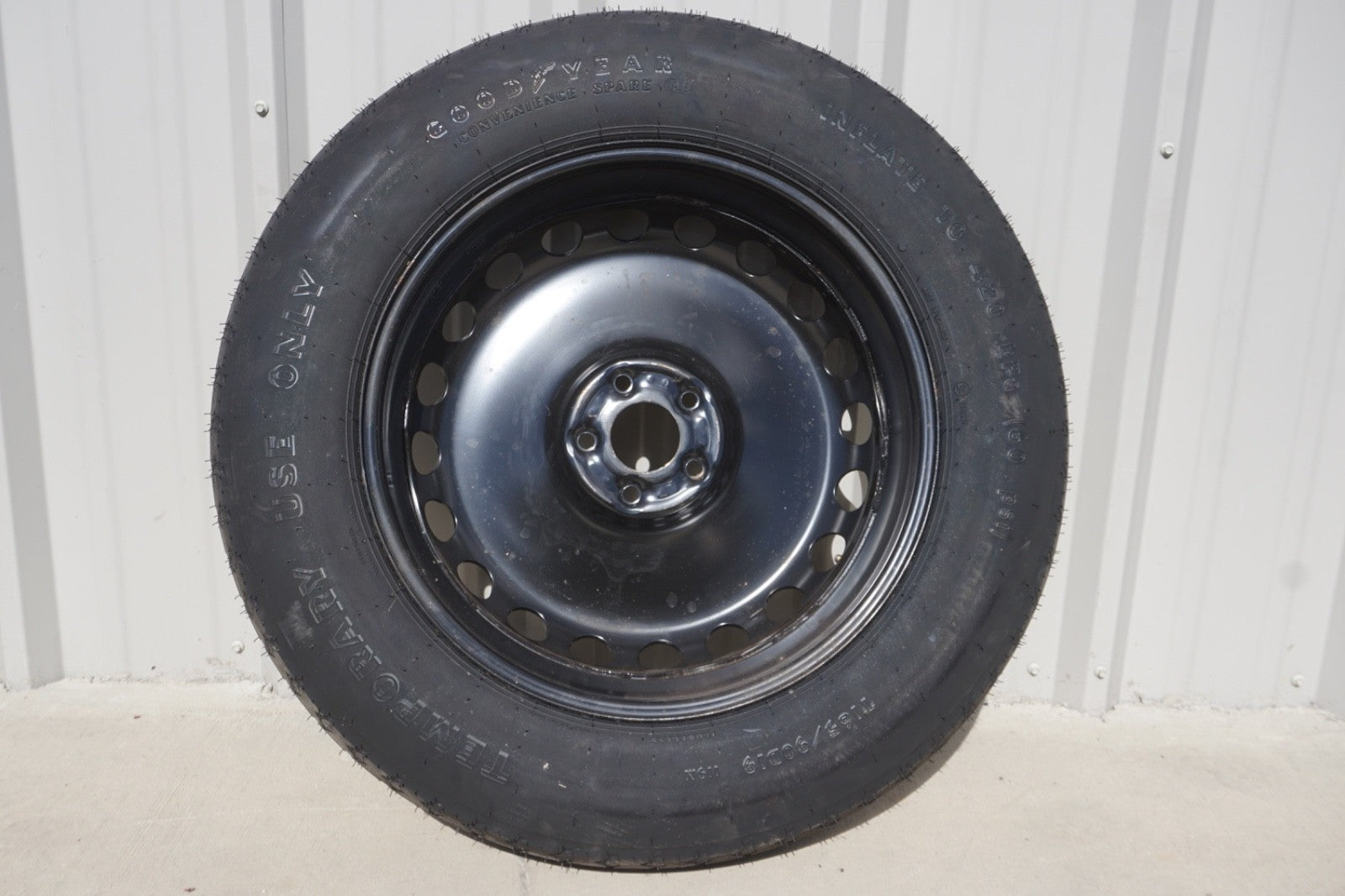2013 - 2019 Mercedes GL450 Emergency Spare Tire Wheel Donut Rim T165/90 D19 OEM