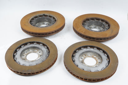 2010 - 2020 Bentley Mulsanne FRONT REAR LEFT RIGHT BRAKE ROTOR ROTORS SET OF 4