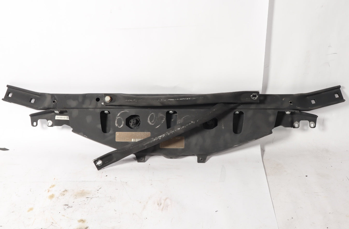 12-19 BMW F12 650i 640i M6 Upper Radiator Core Support Tie Bar 7267356 OEM