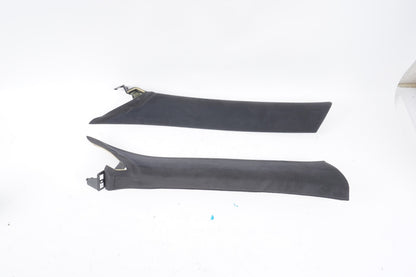 14-17 Maserati Ghibli Front Left Right Side A Pillar Trim Cover Panel Black OEM