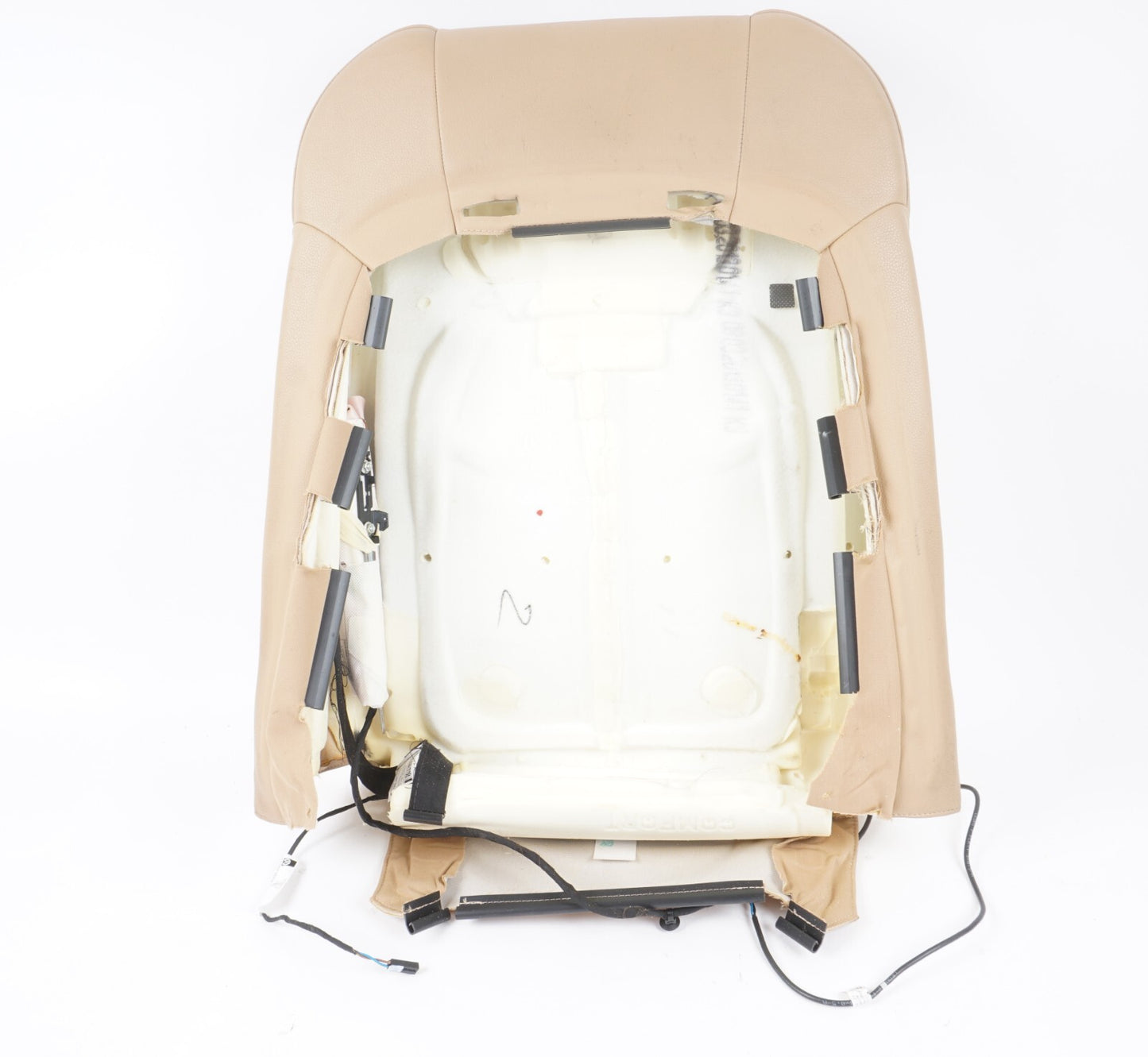 2011-2018 PORSCHE CAYENNE FRONT LEFT DRIVER SEAT BACK BACKREST UPPER OEM
