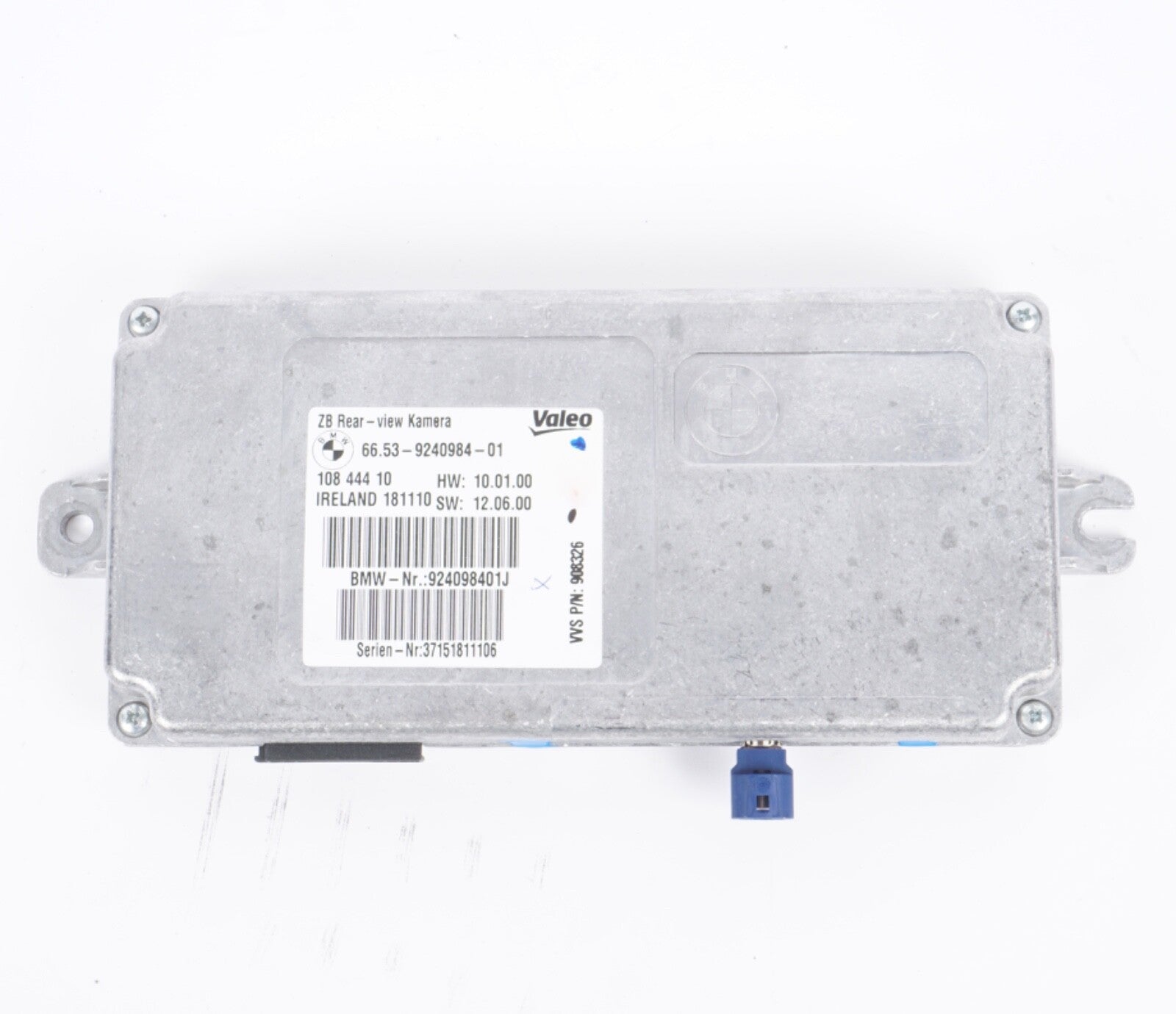 2011 - 2016 BMW 328i 535i 550 Back Up Camera Control Module Unit 9240984