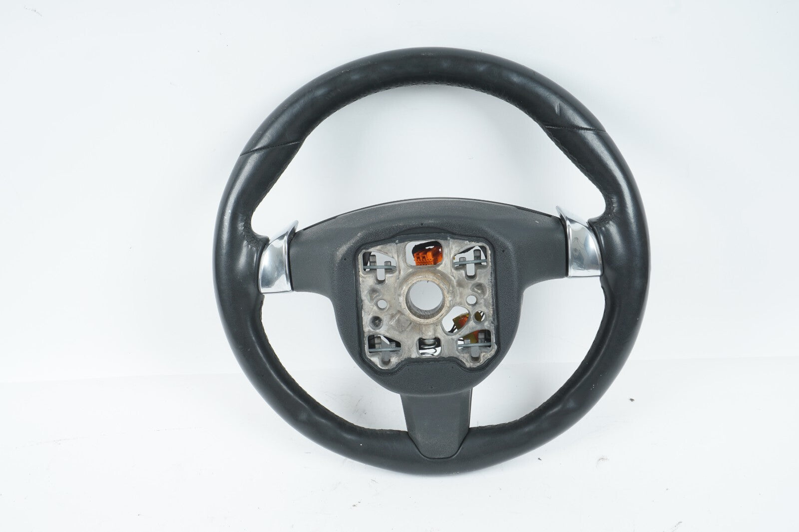10-13 PORSCHE PANAMERA 3-SPOKE STEERING WHEEL LEATHER OEM