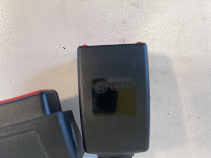 2012-2014 AUDI A7 REAR SEAT BELT BUCKLE LATCH DUAL OEM