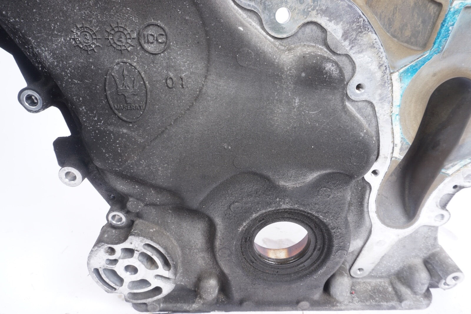 2014-2016 Maserati Ghibli 3.0L V6 Engine Timing Chain Cover Plate 910507 OEM