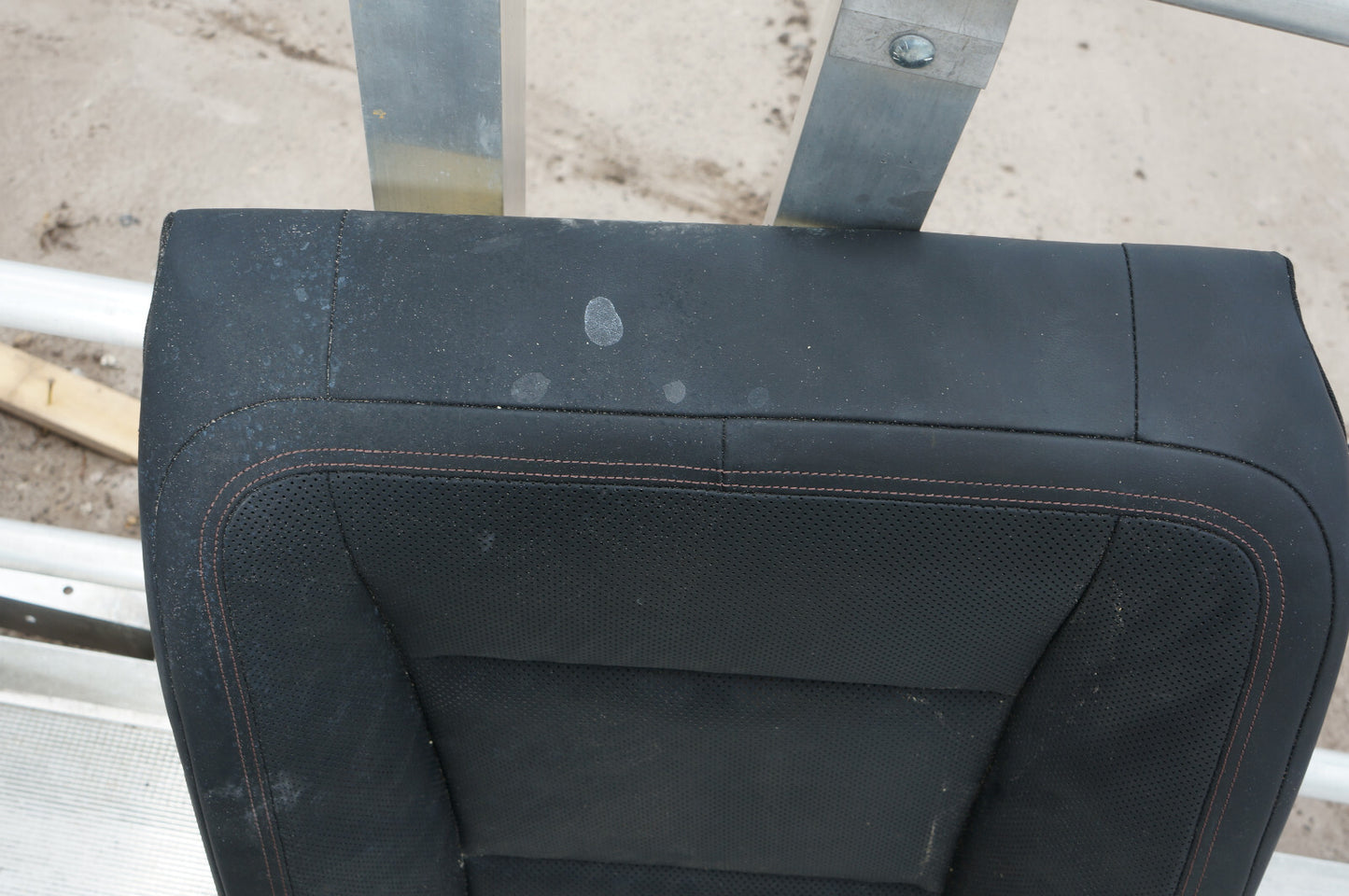 2010-2013 MERCEDES S550 W221 REAR LEFT SEAT UPPER BACKREST CUSHION OEM