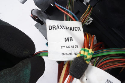 10-13 Mercedes W221 S400 S550 S65 AMG Rear Sam Fuse Box Relay Module Control OEM