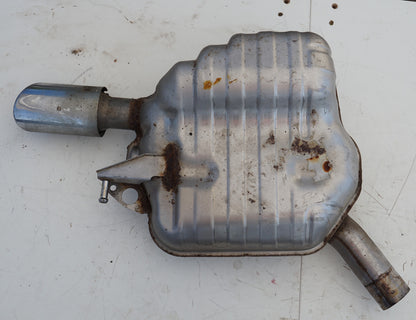 2011  2012 AUDI A8 L 4.2L REAR RIGHT PASSENGER SIDE EXHAUST MUFFLER OEM