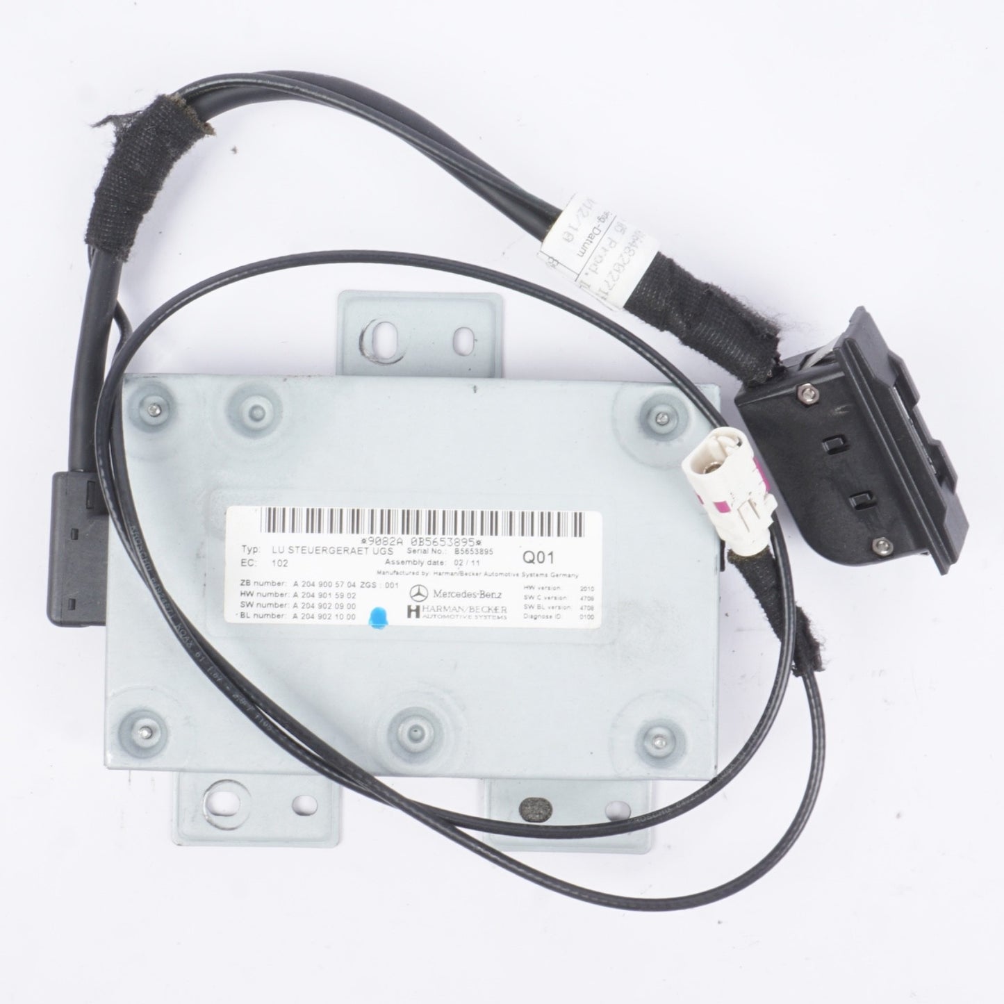 2006-2011 Mercedes Benz ML350 Communication Interface Module And Wires  OEM 