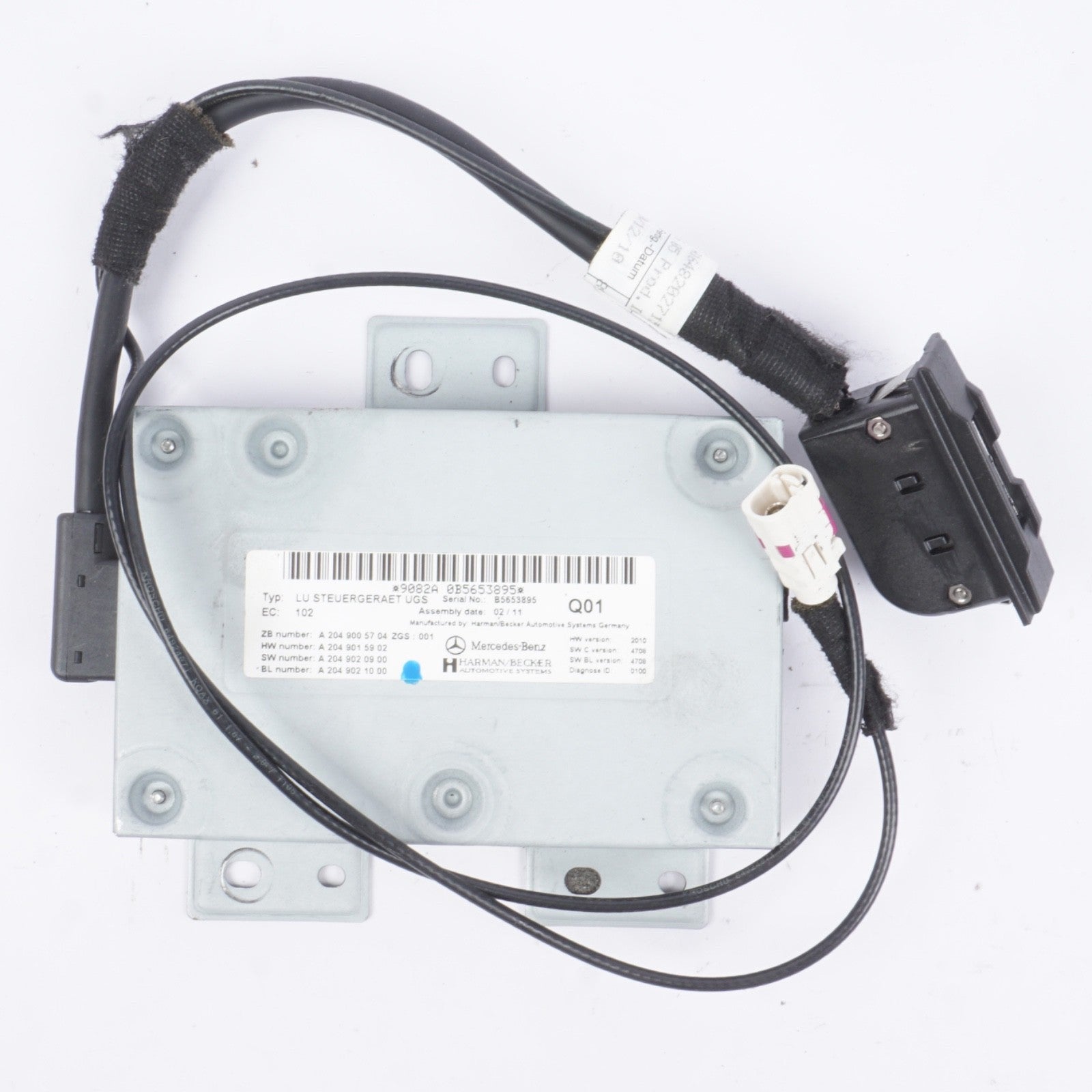 2006-2011 Mercedes Benz ML350 Communication Interface Module And Wires  OEM 