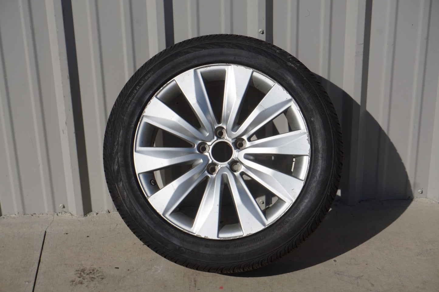 2008-2010 Audi A8 Quattro Wheel Rim  18  4E0601025BB OEM
