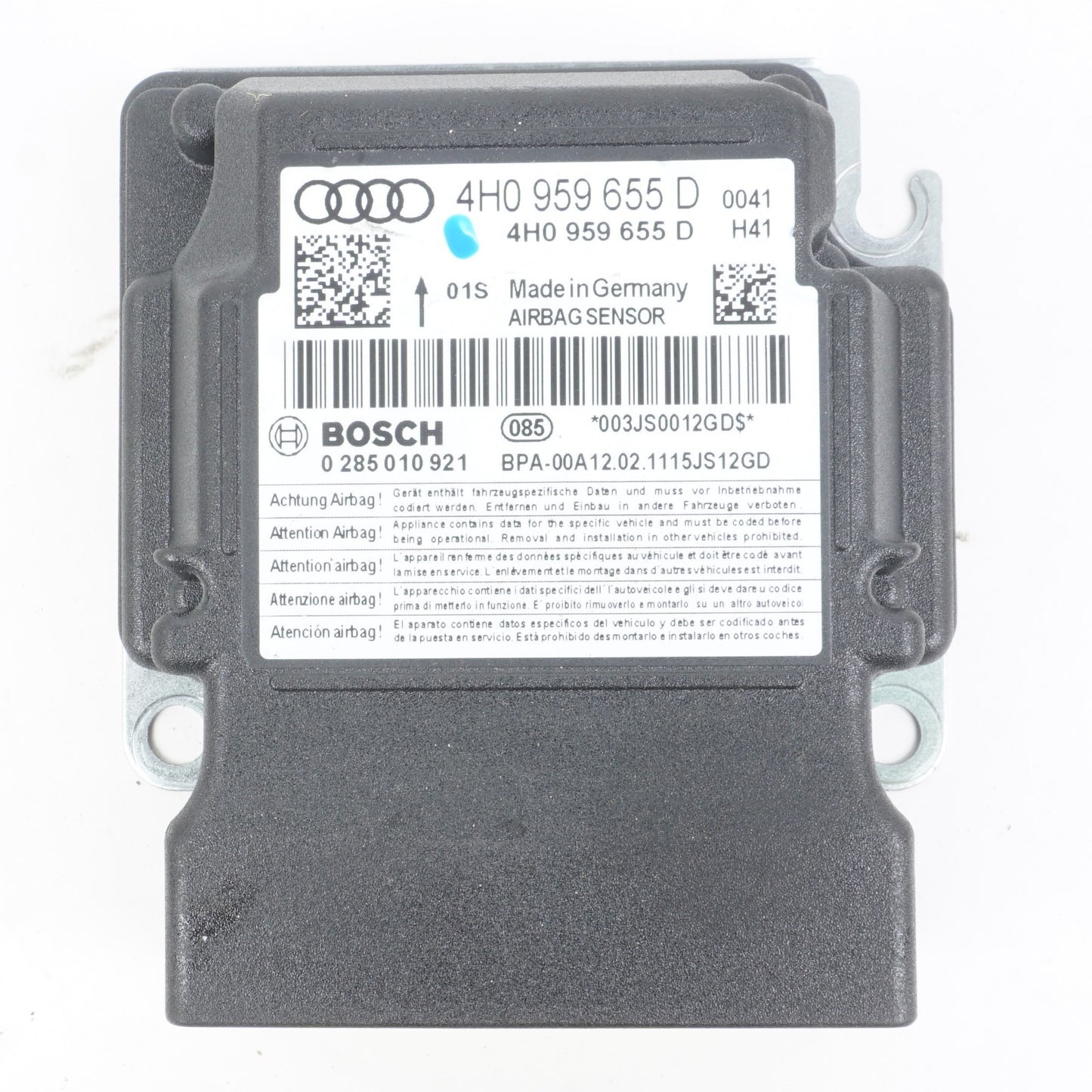 2011-2017 Audi D4 A8 A8L Control Module Computer OEM