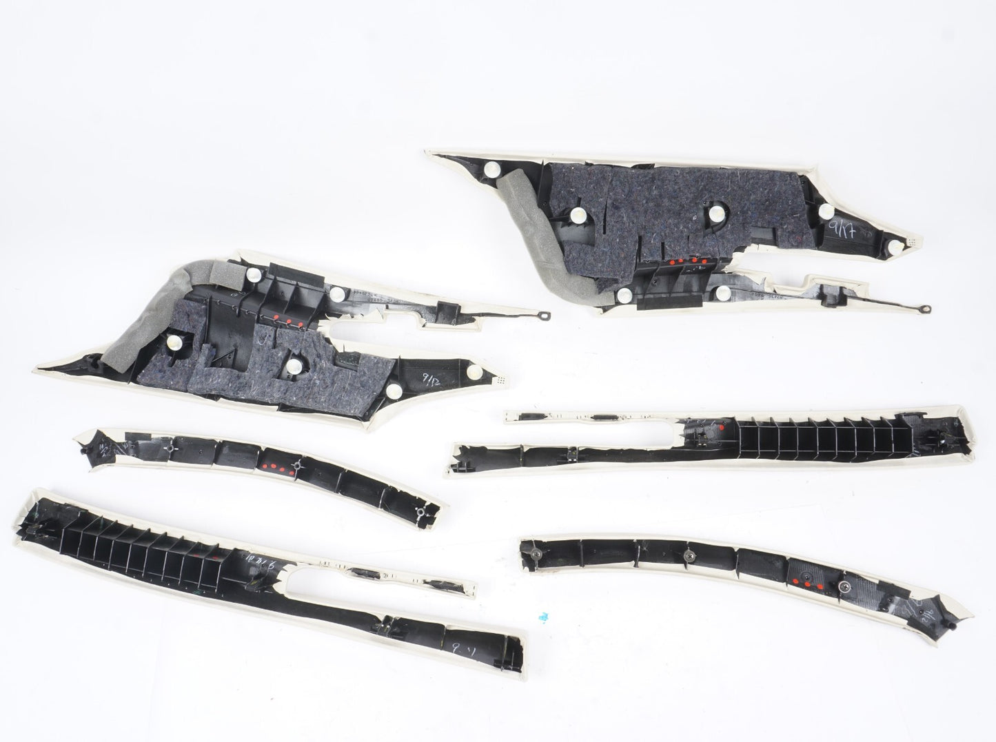 2002 - 2010 Lexus SC430 Convertible Rear Roof Cover Trim Left & Right  OEM