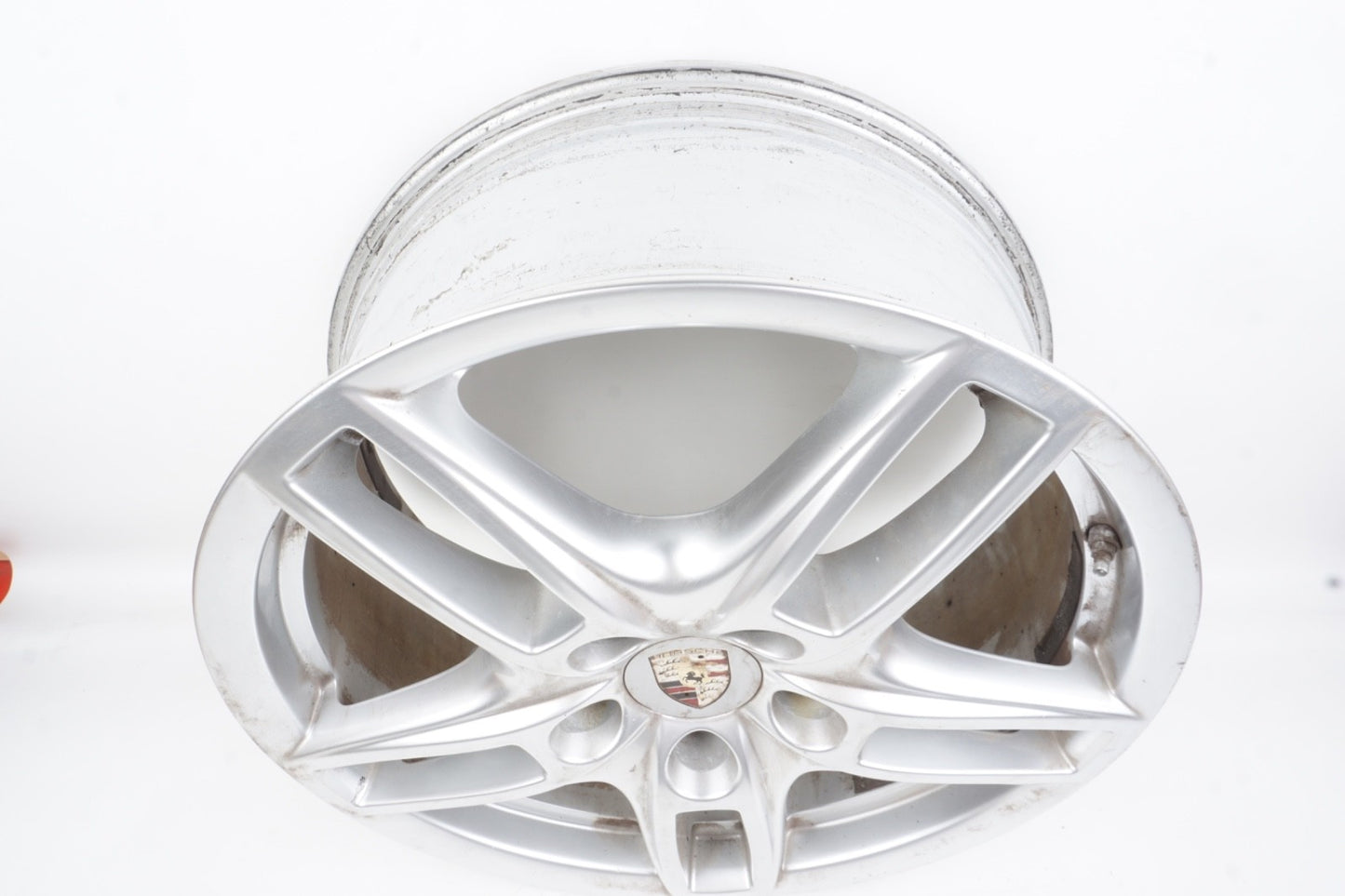 2011-2018 Porsche Cayenne 958 Turbo 8.5 X 19 19" Wheel Rim Silver 7P5601025A OEM