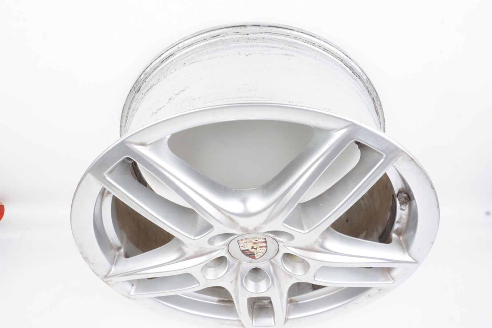 2011-2018 Porsche Cayenne 958 Turbo 8.5 X 19 19" Wheel Rim Silver 7P5601025A OEM