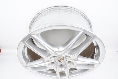 2011-2018 Porsche Cayenne 958 Turbo 8.5 X 19 19" Wheel Rim Silver 7P5601025A OEM