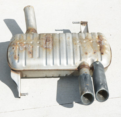 2007 - 2013 BMW 335i  328i REAR EXHAUST MUFFLER DUAL TIP