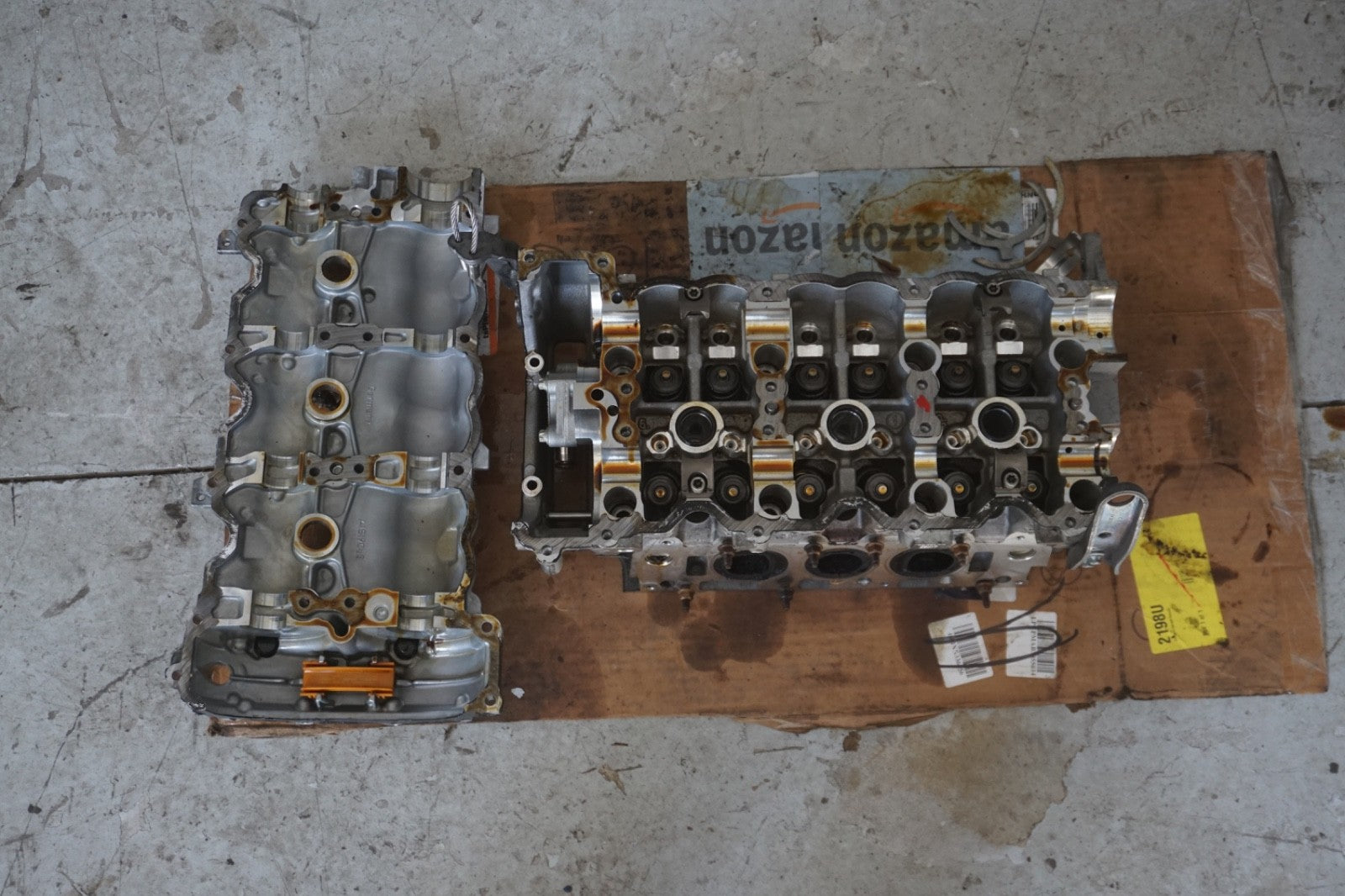 2013 Mercedes Benz W212 E350 E Class Left Cylinder Head M272 Engine 3.5 V6 OEM