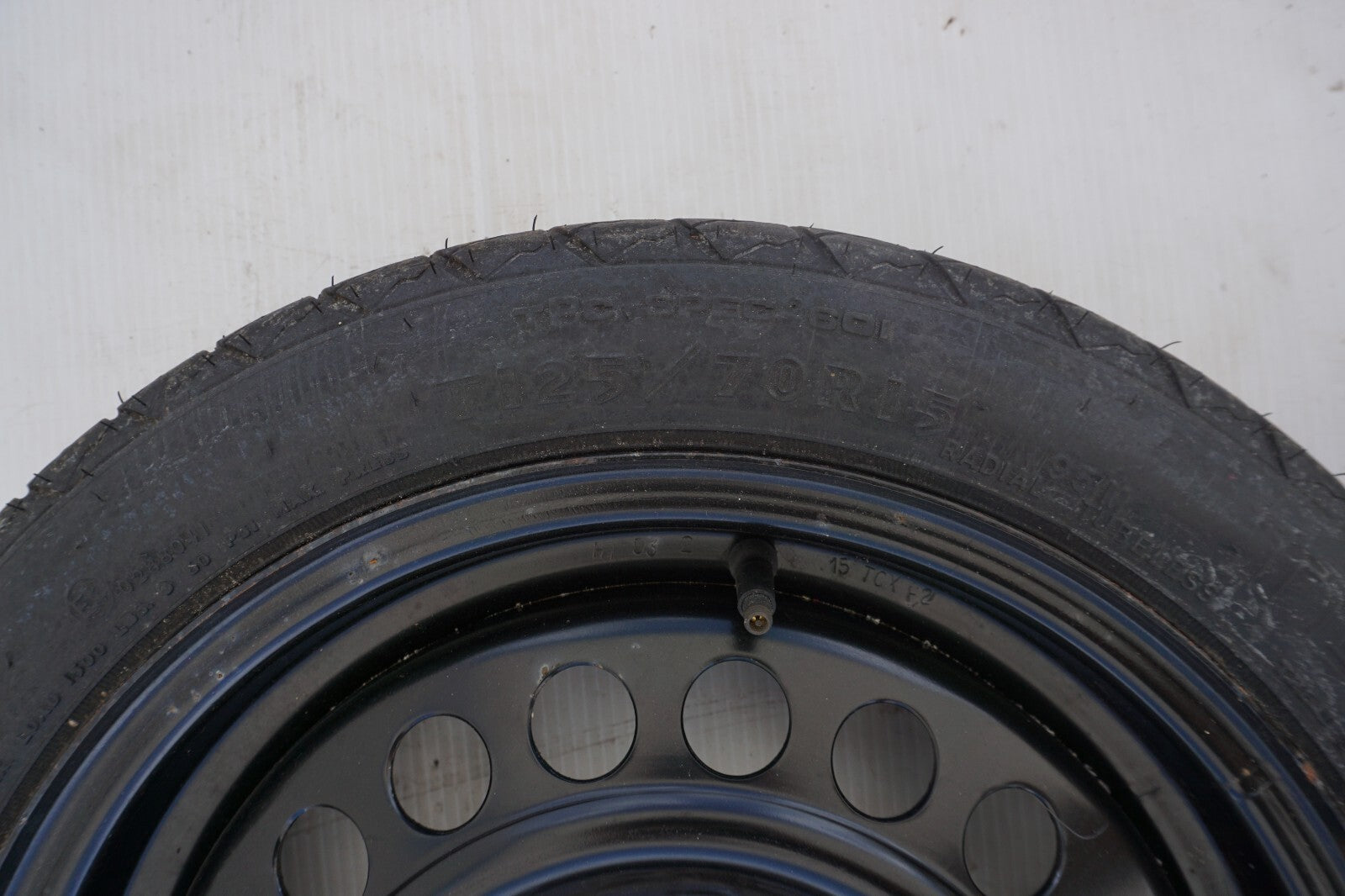 1987- 1993 Cadillac Allante WHEEL SPARE TIRE T125/70R15 OEM