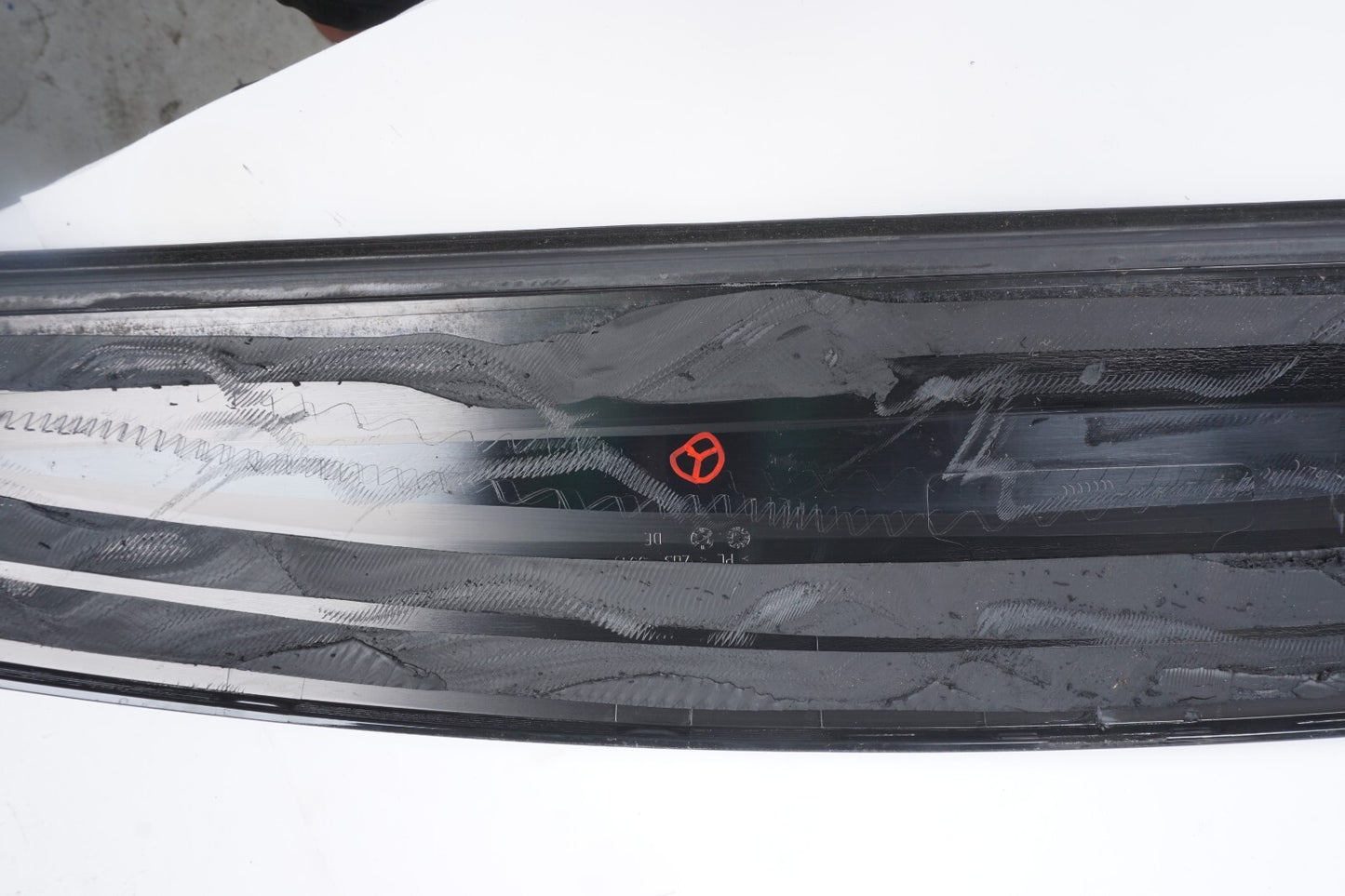 14-20 Mercedes S550 W222 Front Upper Panoramic Sun Roof Window Cover OEM