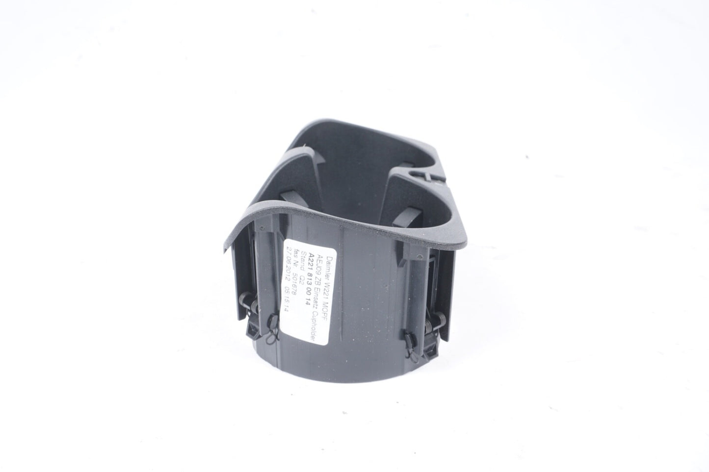 2010-13 Mercedes W221 S600 S550 S63 AMG Center Console Cup Holder Insert OEM