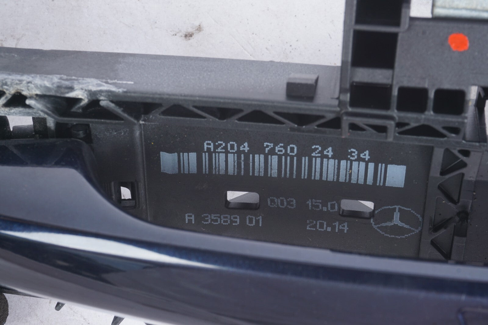 12-14 Mercedes C300 C350 W204 Rear Right Passenger Side Exterior Door Handle OEM