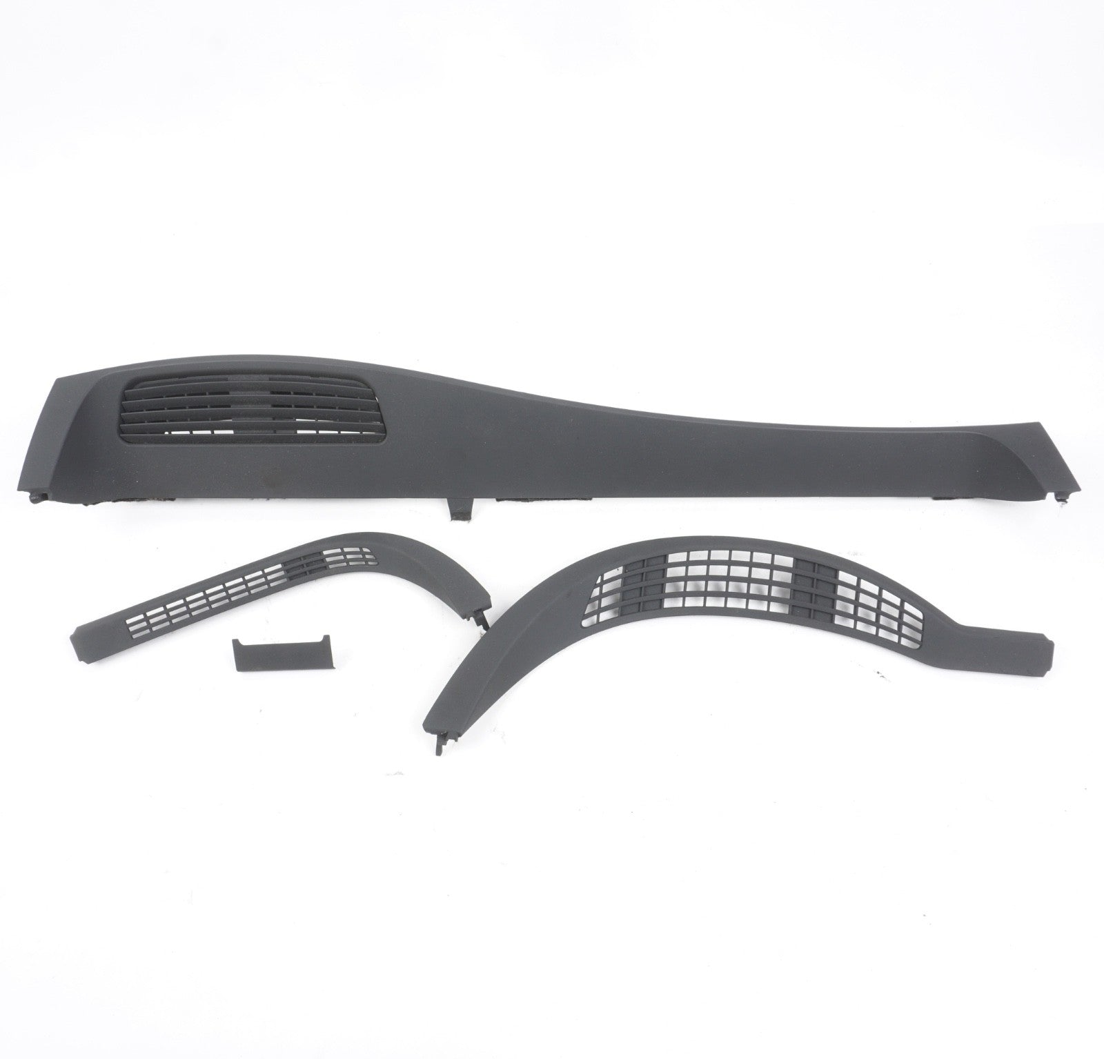 2007 - 2013 Mercedes S550 S400 Dashboard Air Vent Trim Panel Cover Set Black