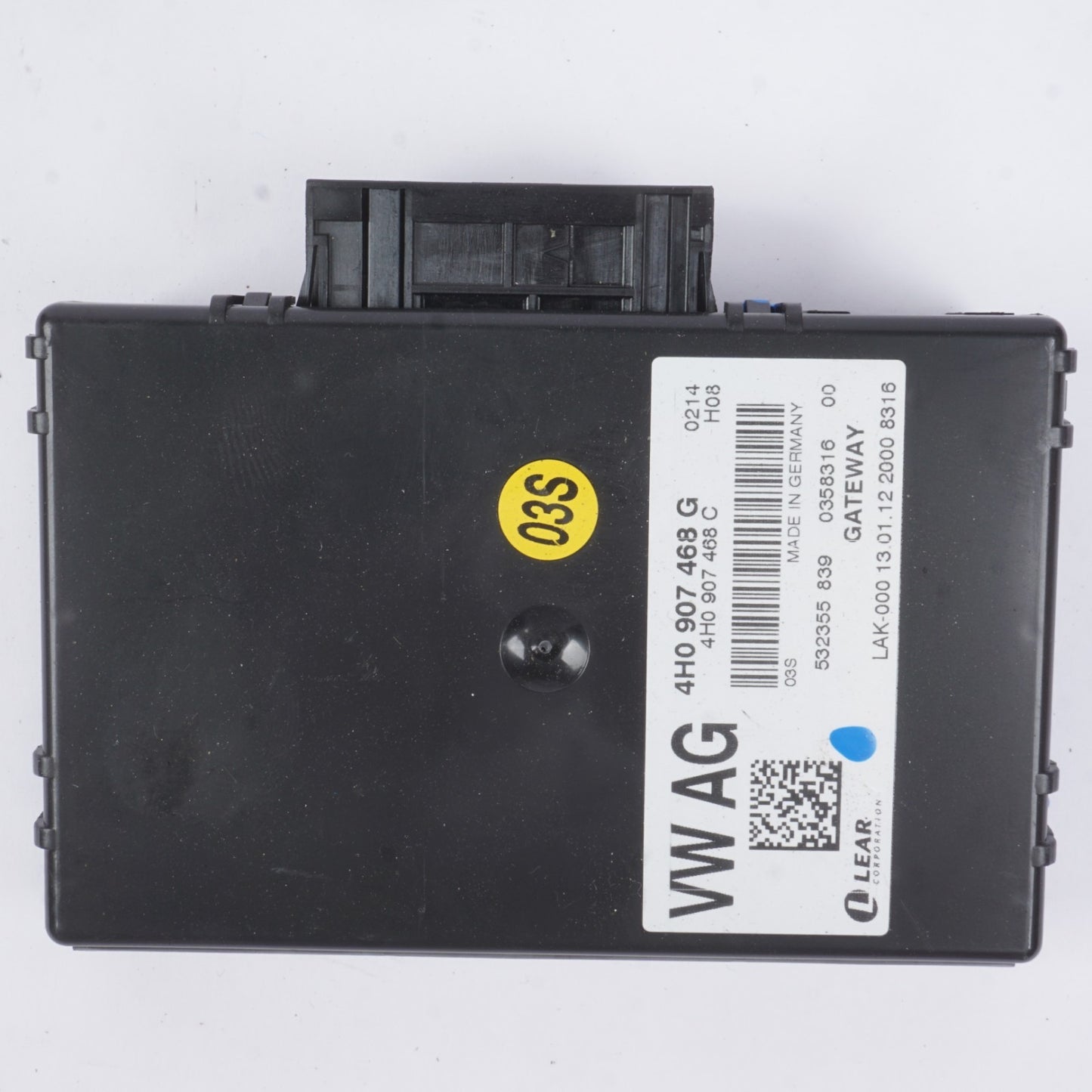 2011 - 2012 Audi A8 Quattro Gateway Interface Control Module Unit OEM