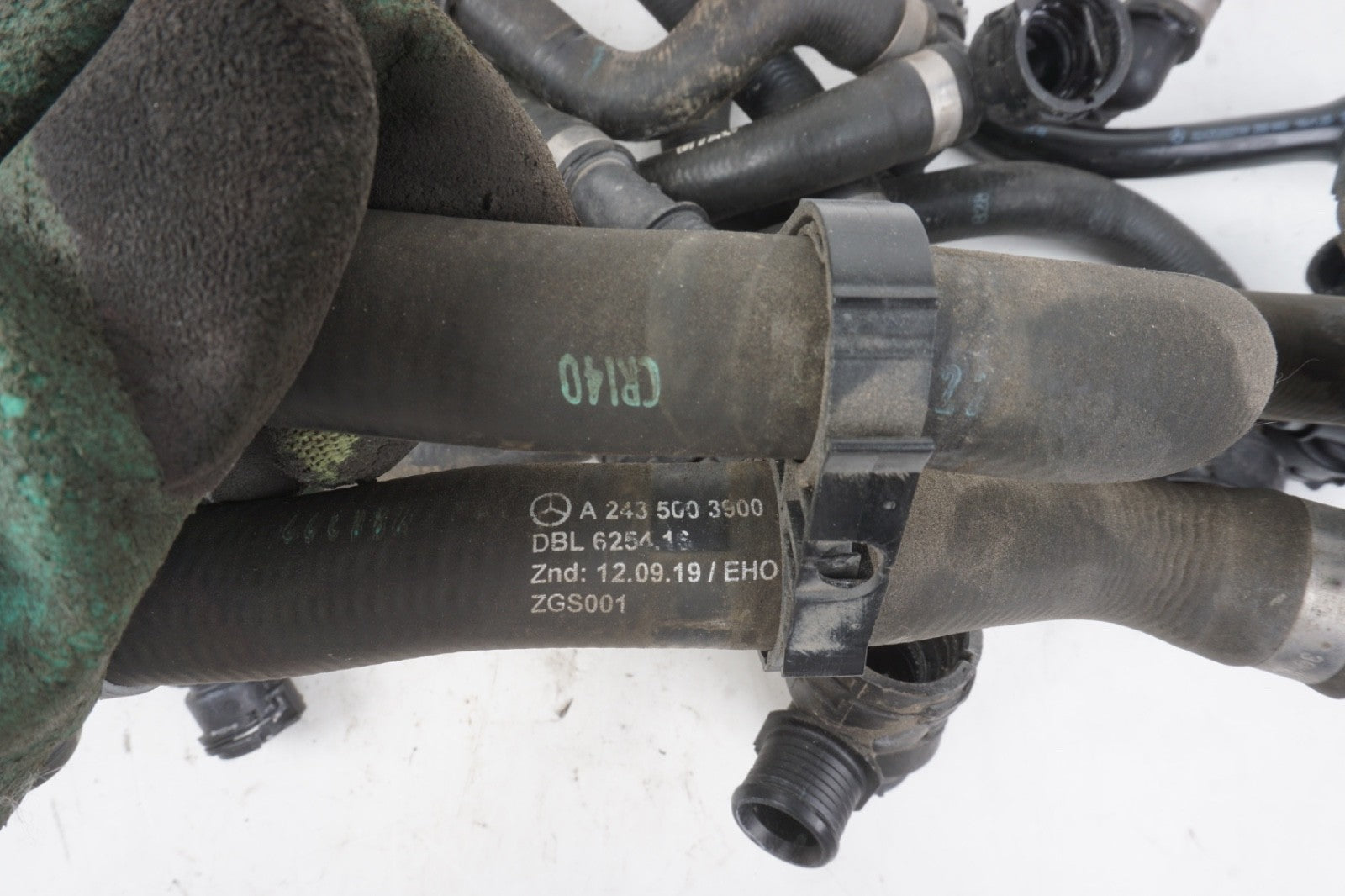 2022 - 2024 MERCEDES EQB350 EQB300 COOLANT COOLING HOSE TUBE PIPE LINE SET