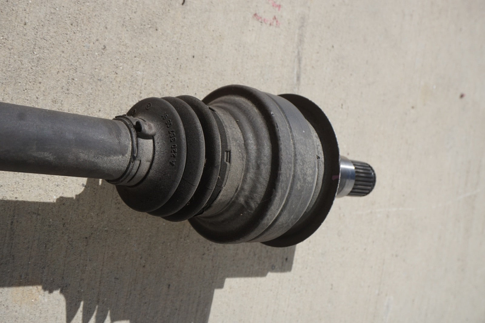 2013 - 2016 Mercedes Benz X166 GL450 Rear Right Driver Side Axle Shaft OEM