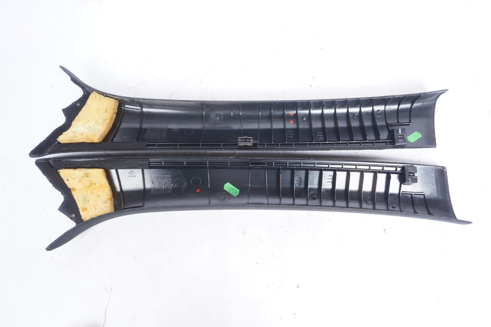 08-14 Mercedes C250 C300 C350 A Pillar Trim Panel Cover Left & Right OEM
