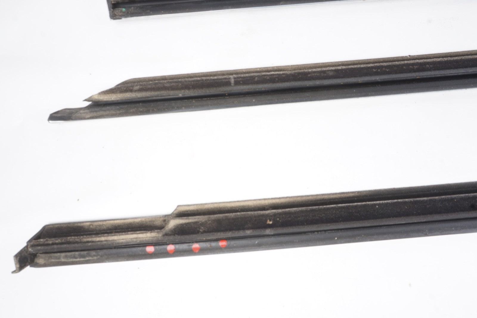 2011 - 2017 Audi A8L Long Door Window Belt Chrome Molding SET Of 4 OEM