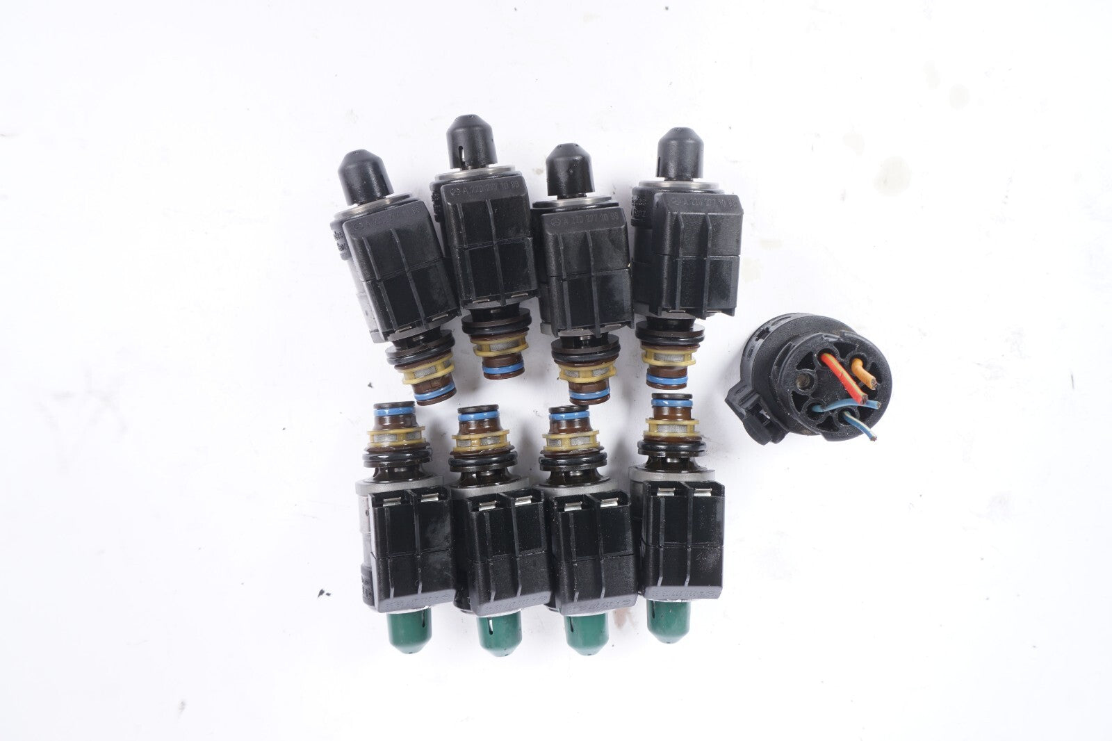 11-13 Mercedes CL550 S550  Automatic Transmission Gearbox Solenoid 8Pcs   OEM