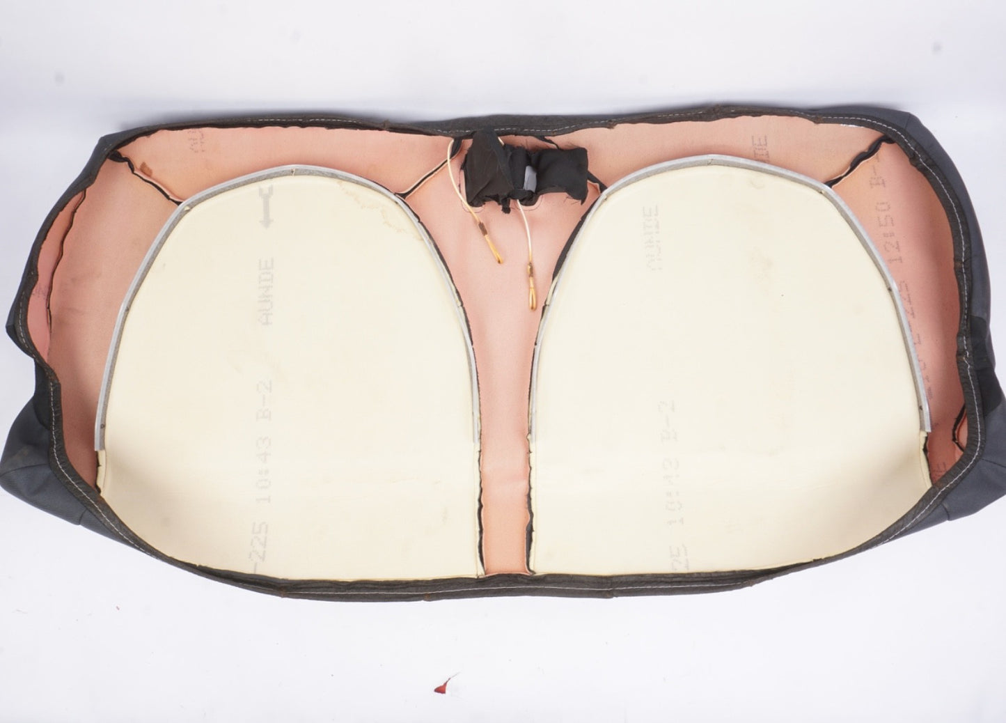 2012 - 2015 Fiat 500 Rear Lower Seat Bottom Cushion OEM