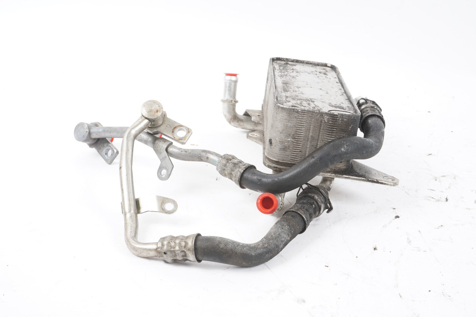 12-17 AUDI A8L A8 3.0L TRANSMISSION OIL COOLER 4H0317021H  OEM