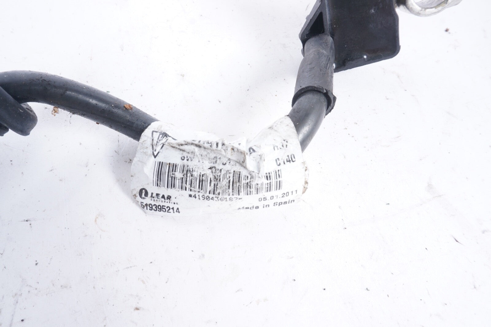 2011-2014 CAYENNE TOUAREG BATTERY NEGATIVE MINUS POLE WIRE CABLE OEM