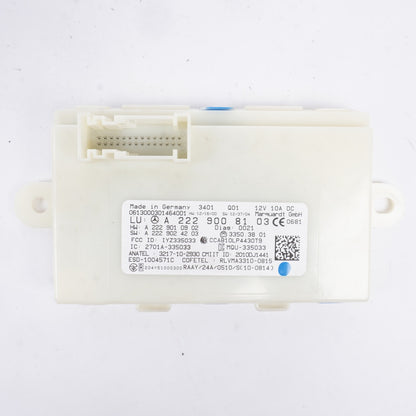 2014 Mercedes W222 S550 Key Less Go Entry Antenna Module Unit 2229008103 OEM